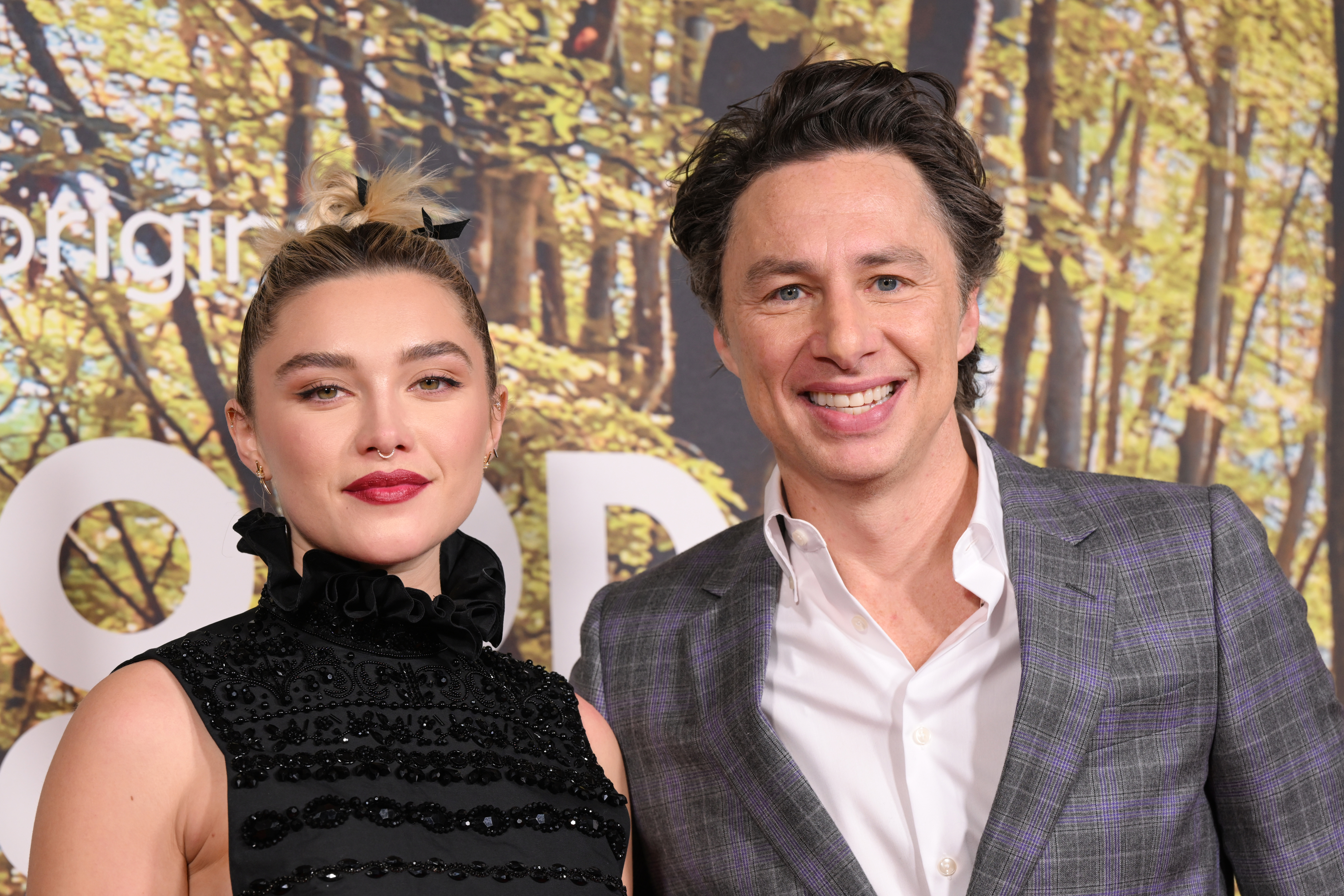 Florence Pugh Zach Braff age-gap romance relationship 