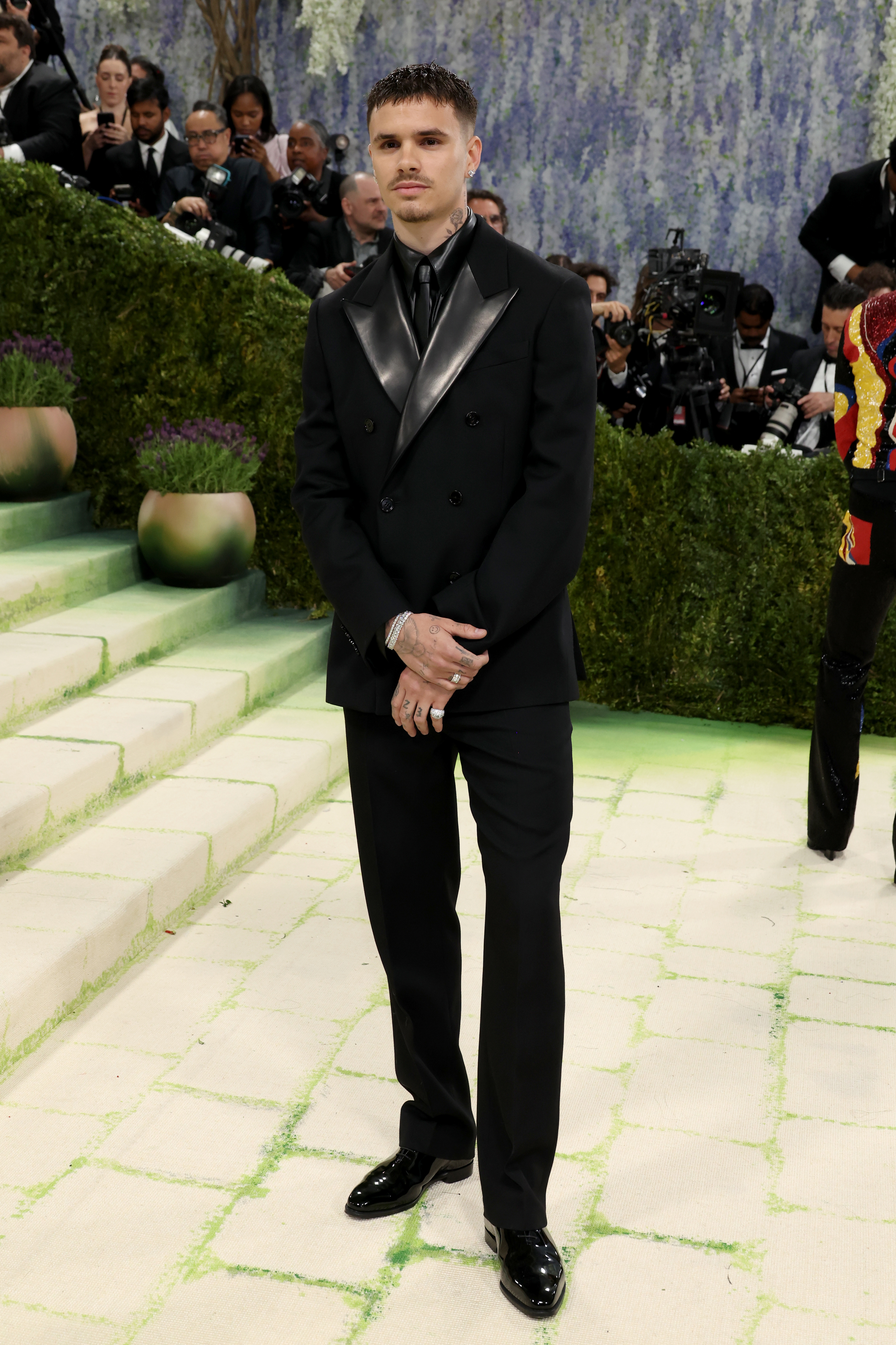 Romeo Beckham attends the 2026 Met Gala celebrating 