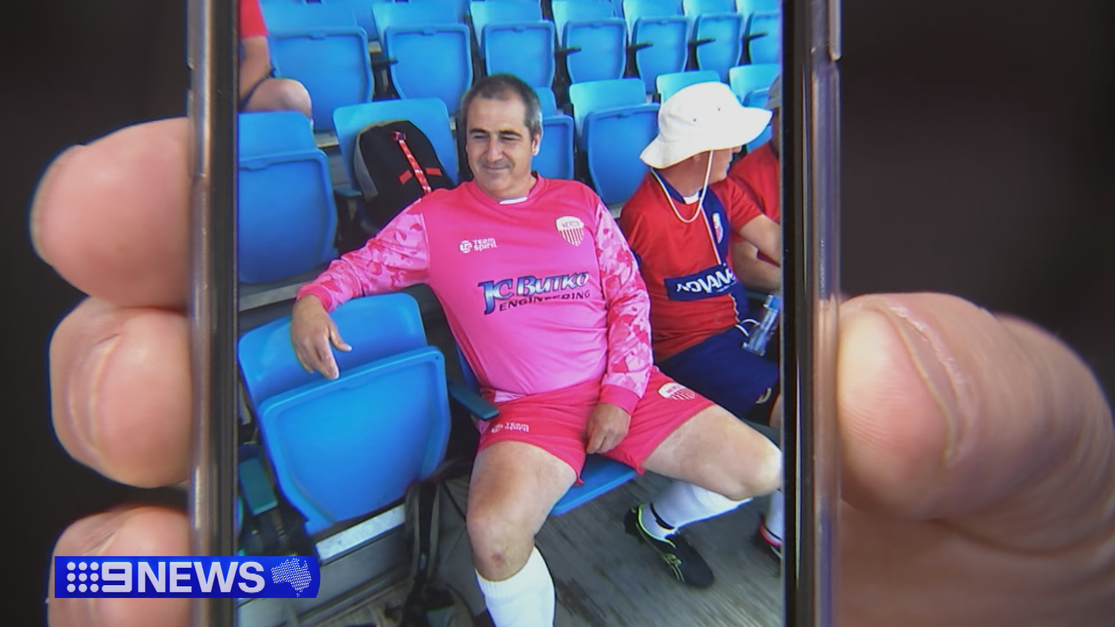 Detective Thompson's soccer teammates today remembered the man they call 'Thommo' as a larrikin, a proud police officer and a man who worked for the community. 