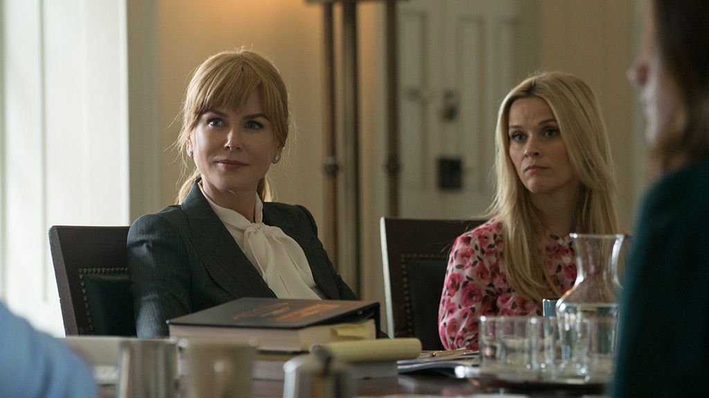 Nicole Kidman and Reese Witherspoon in Big Little Lies. (HBO)