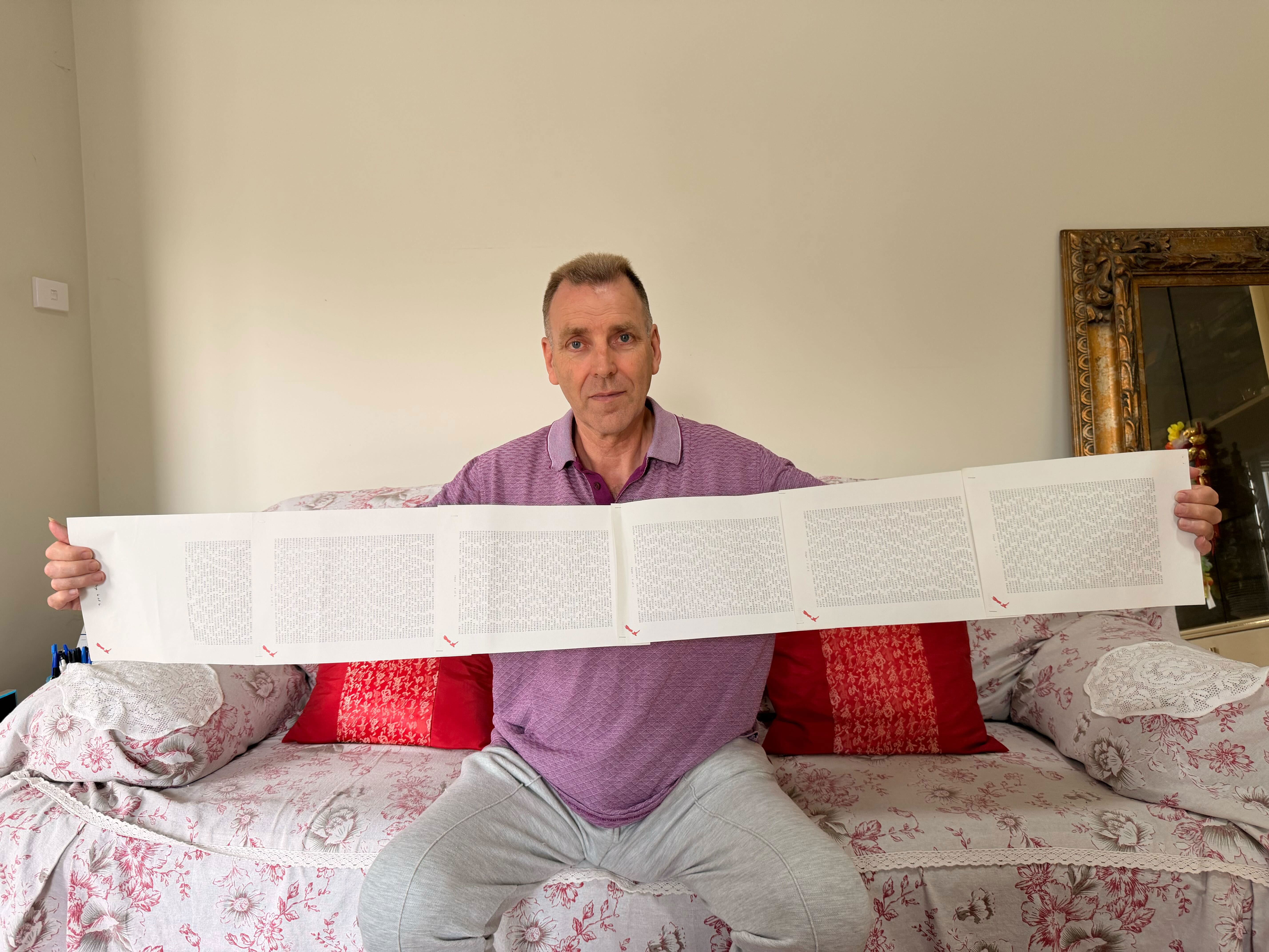 If you want to address Laurence Watkins by his official government name, it might take you about 20 minutes.