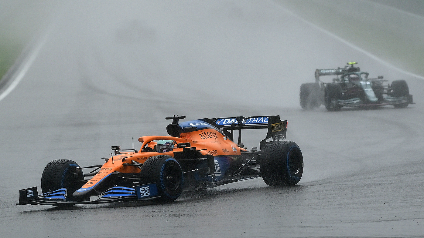 Daniel Ricciardo's 200th Grand Prix never really got going.