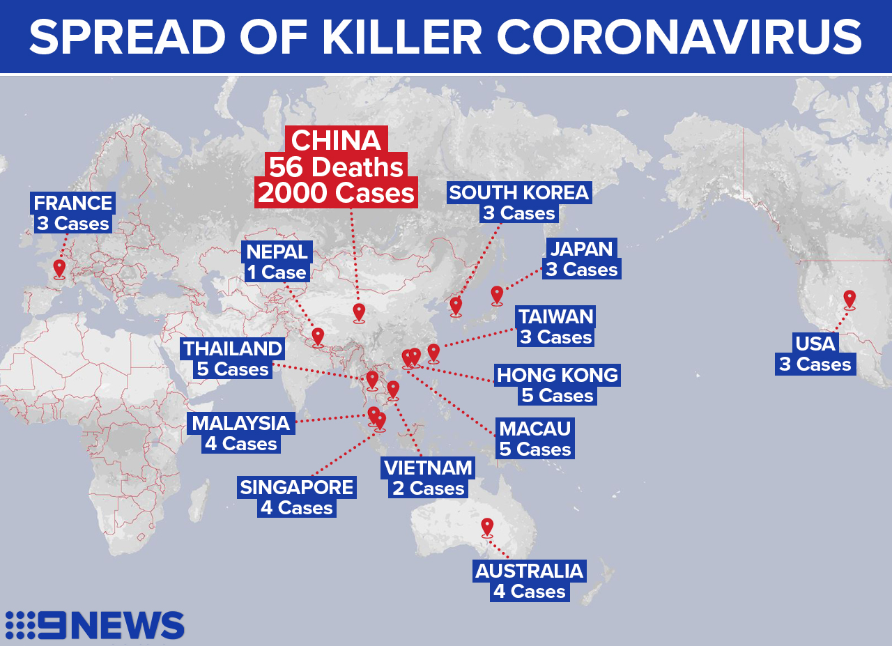 Australia coronavirus cases