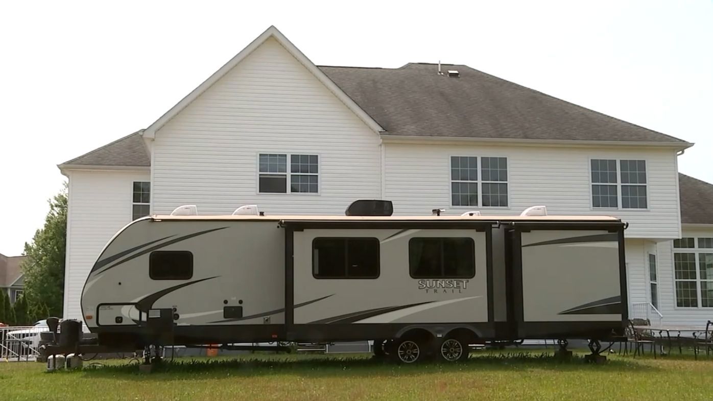 Family living in caravan after builder 'disappears with $147k'