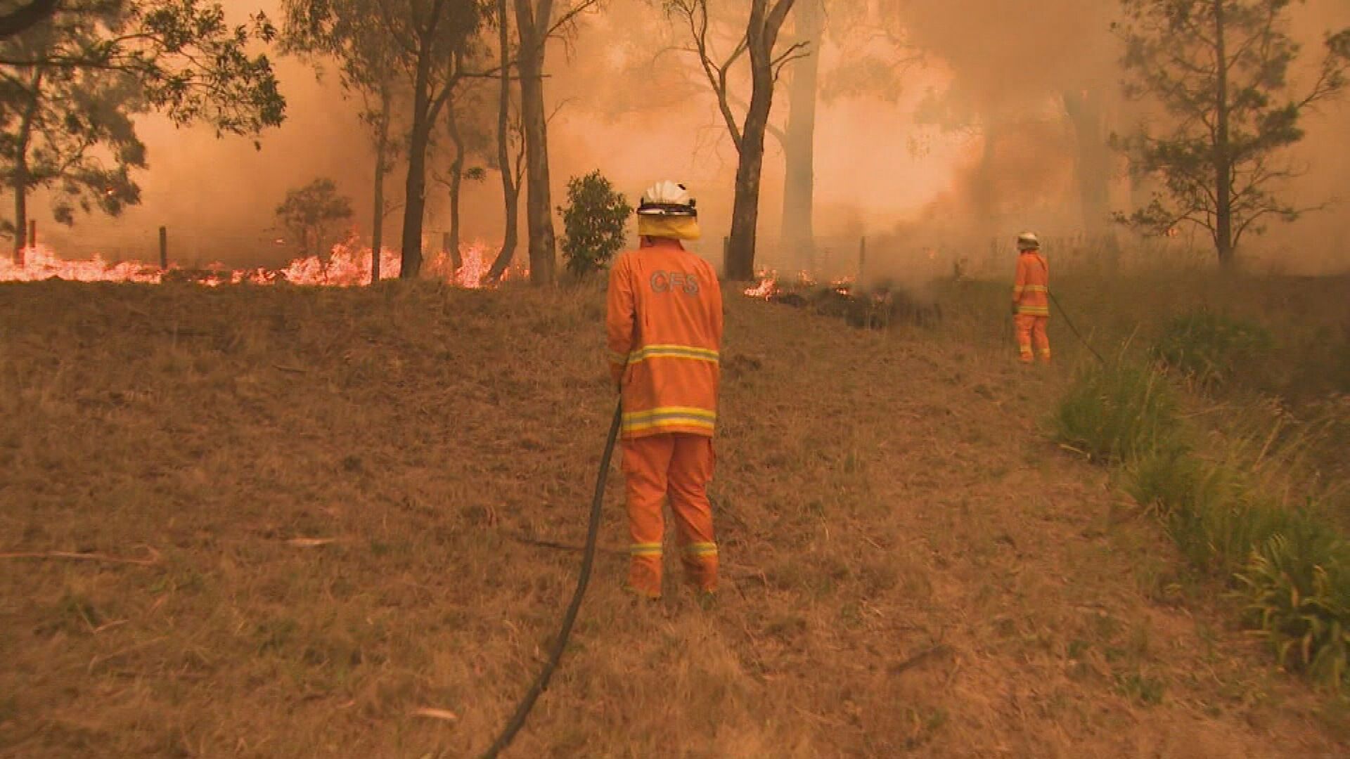 Catastrophic fire danger keeping authorities on high alert.
