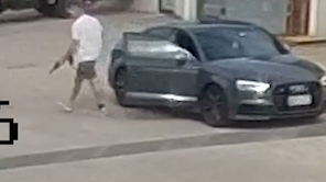 Police are looking for a man﻿ who allegedly threatened a home's resident with a gun before setting fire to the property in Brisbane.