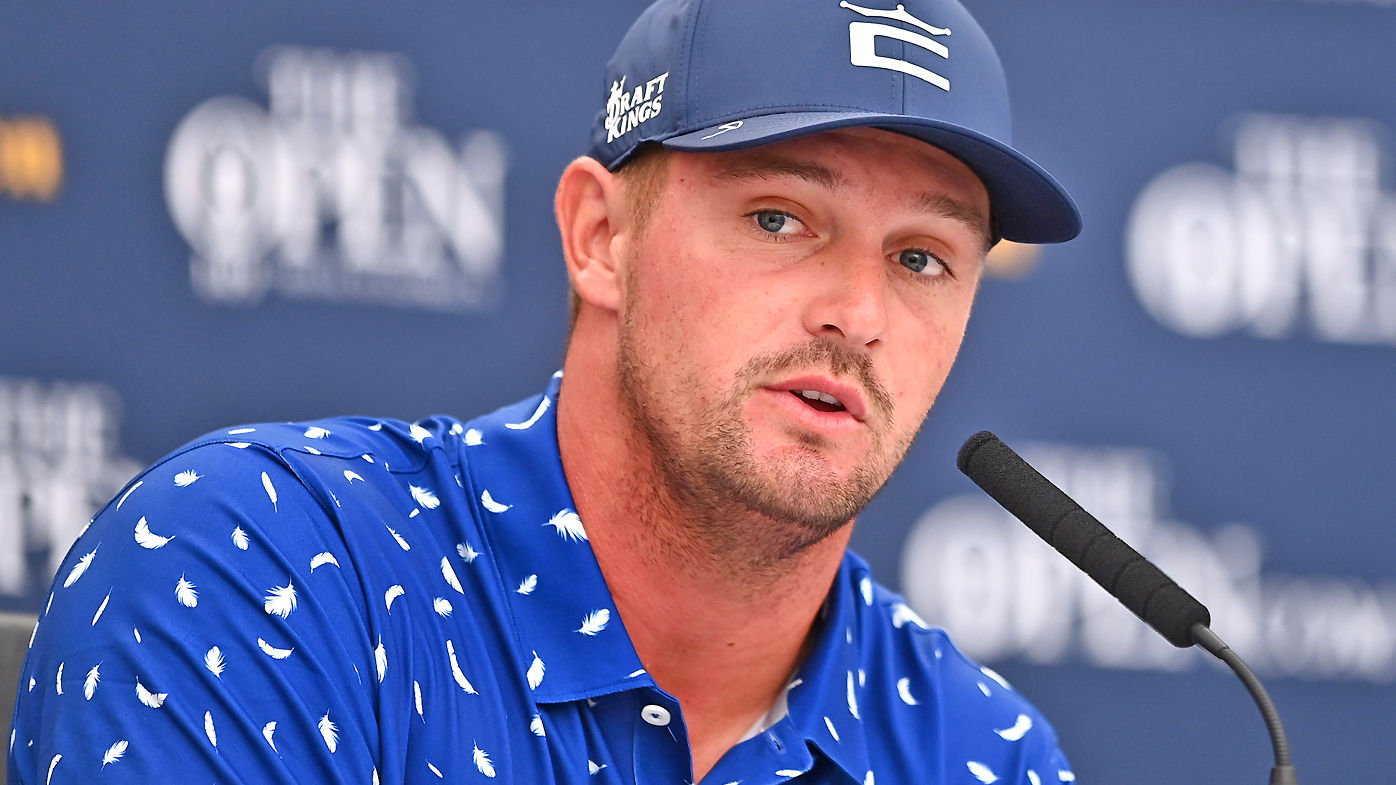 Bryson DeChambeau at The Open