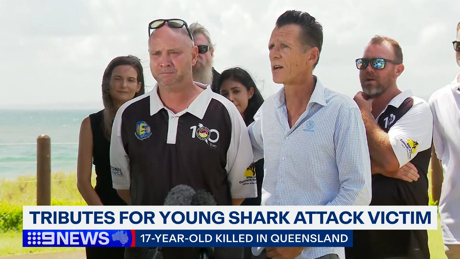 The father of shark attack victim Charlize Zmuda has spoken of his utter heartbreak at the sudden and shocking loss of his 17-year-old daughter.