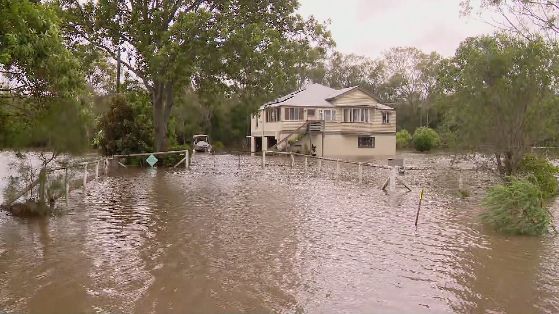 Flooding Beachmere Queensland