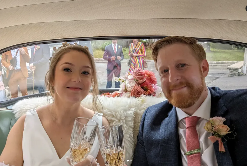 Michael Patrick and wife Naomi