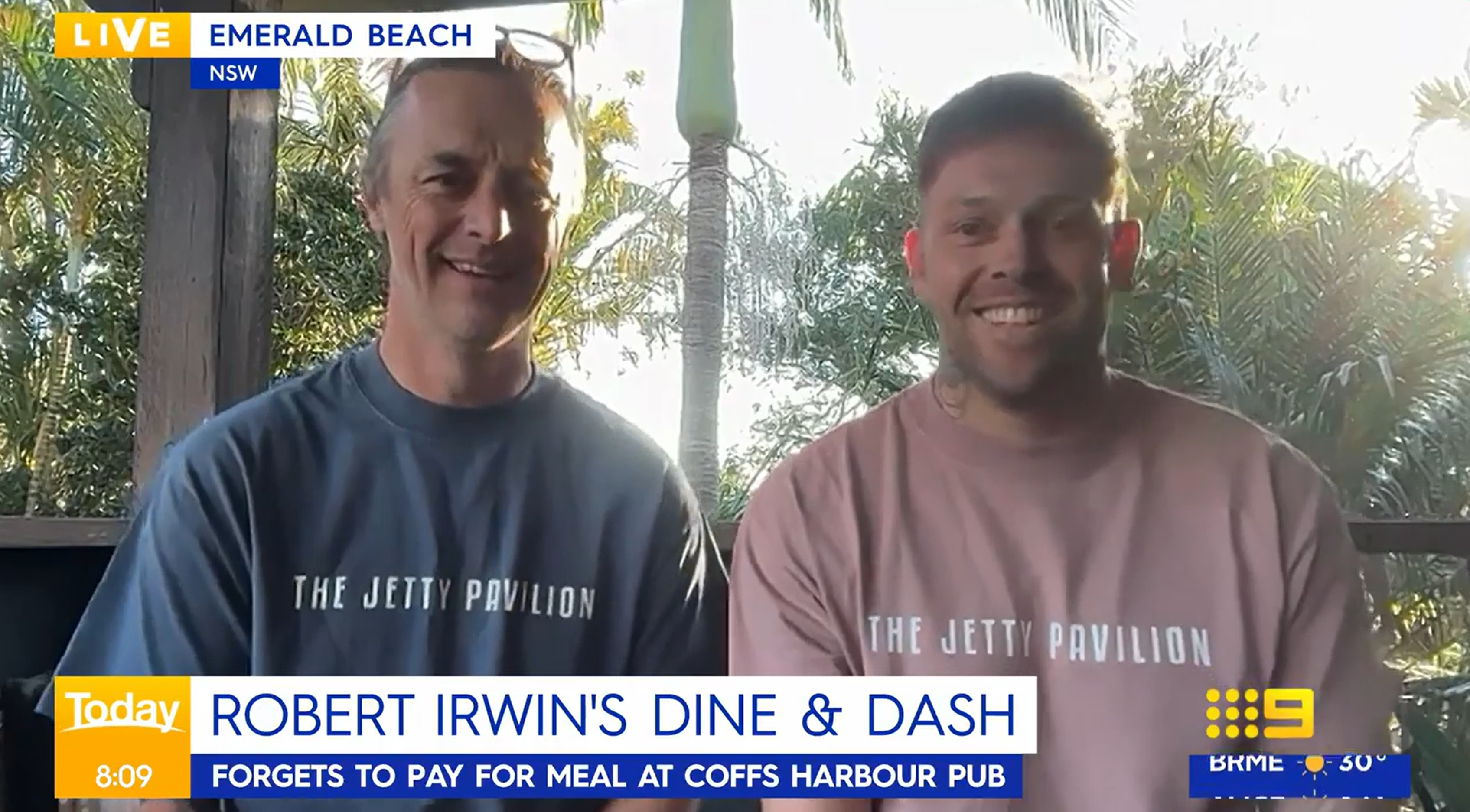 The Jetty Pavilion owners Ben Hemsworth and Kyle Miller