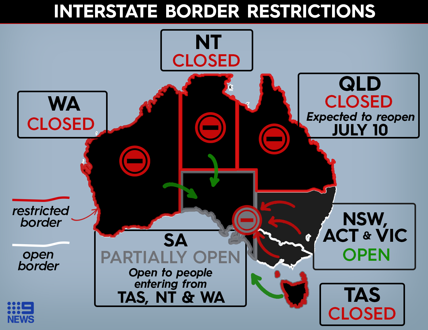Nsw Border Restrictions / If you're aged 40 or over, or your job