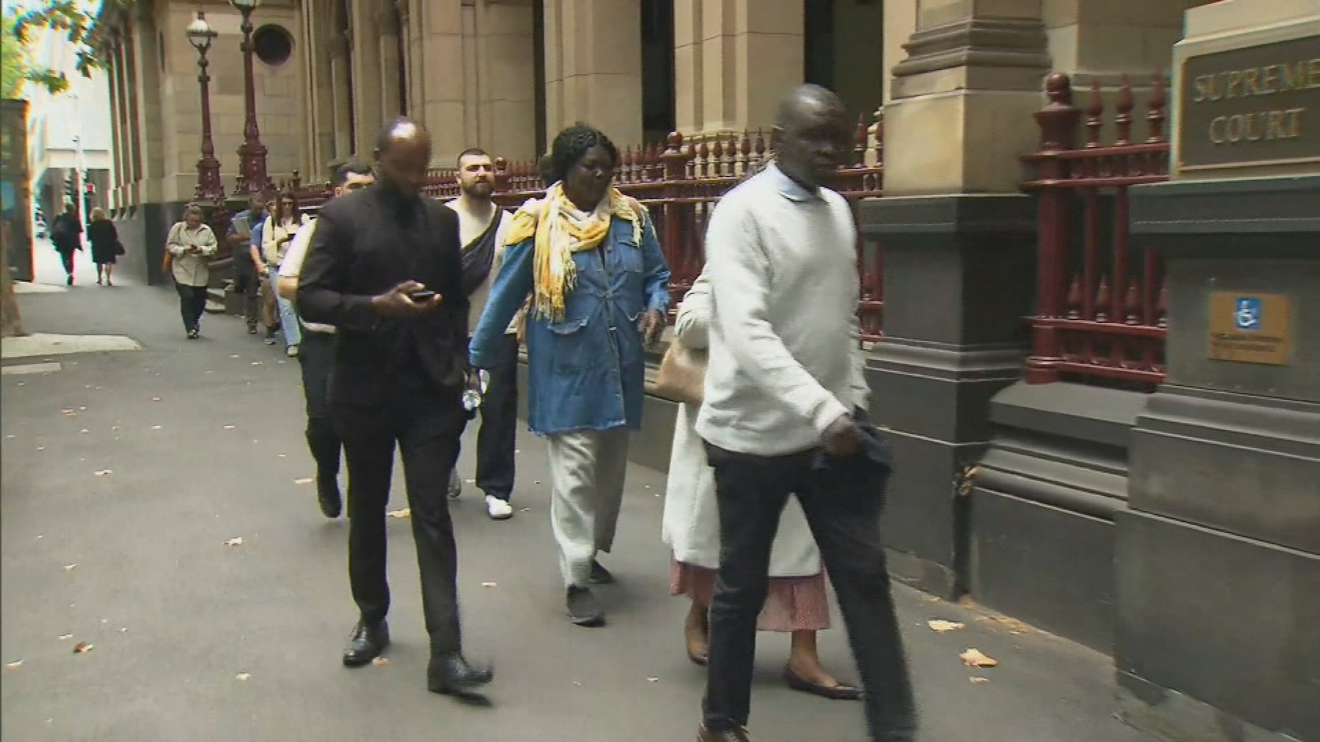 Deng, who has pleaded guilty to manslaughter, faced a pre-sentence hearing at the Supreme Court on Thursday where Mr Apai's family and friends called for justice.