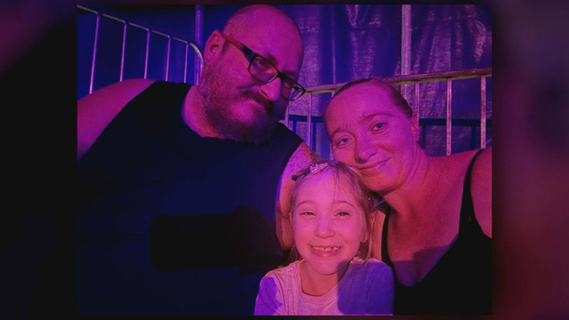 A young girl has died and a woman in her 30s is unaccounted for after flames tore through a row of townhouses east of BrisbaneRaven Rodgers-Talk, eight, was tragically killed in the fire and the family babysitter Stephanie Ryan is still missing following the horrific blaze, 9News can confirm.
9News understands Raven's parents, Matthew Glen Rodgers-Talk and Chloe Louise Rodgers-Falk, were in Ballina in NSW at the time of the fire.