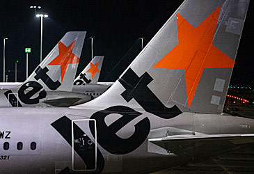 Jetstar passenger jet tails (Getty)
