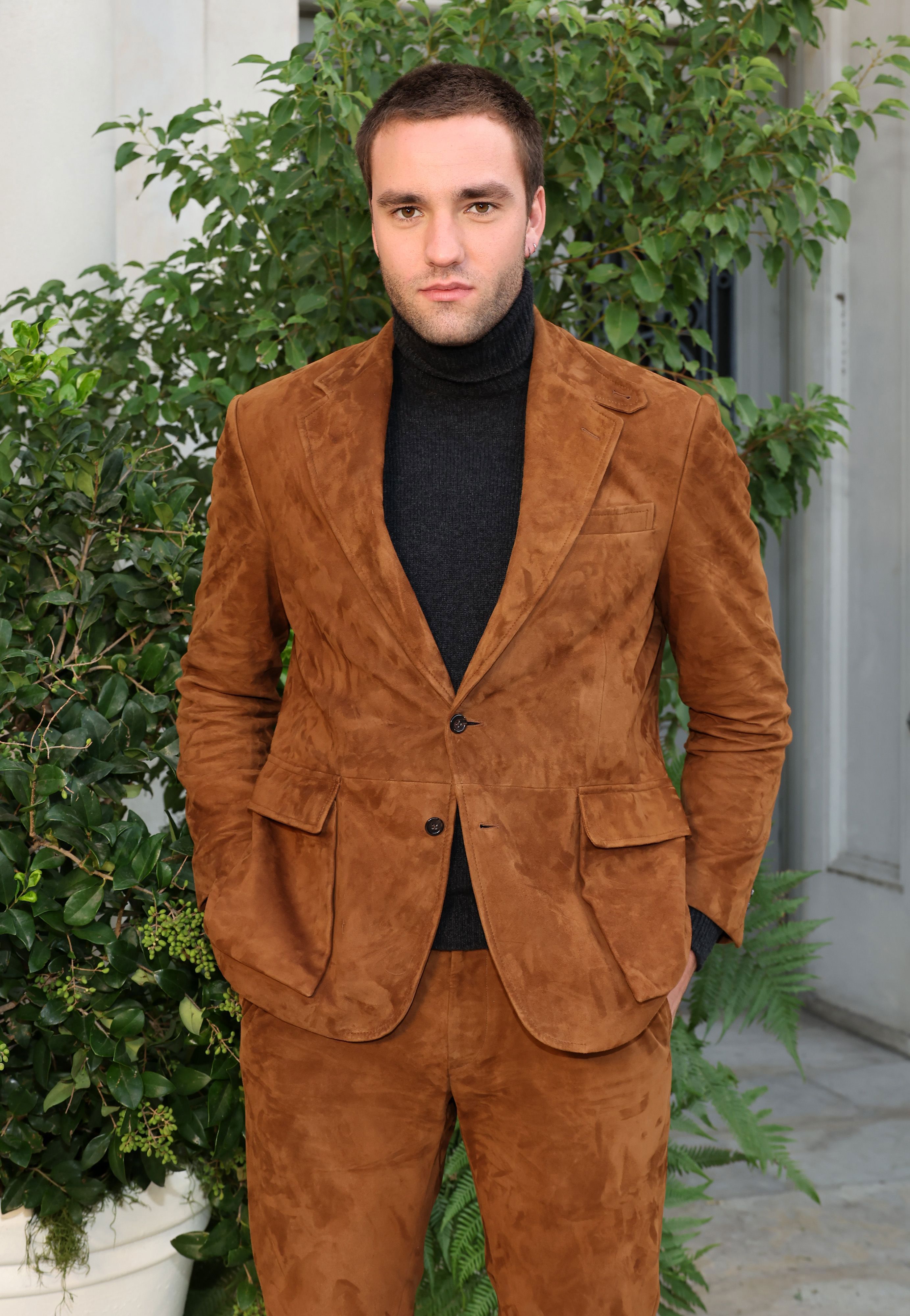 Jackson James White attends the Ralph Lauren SS23 Runway Show 