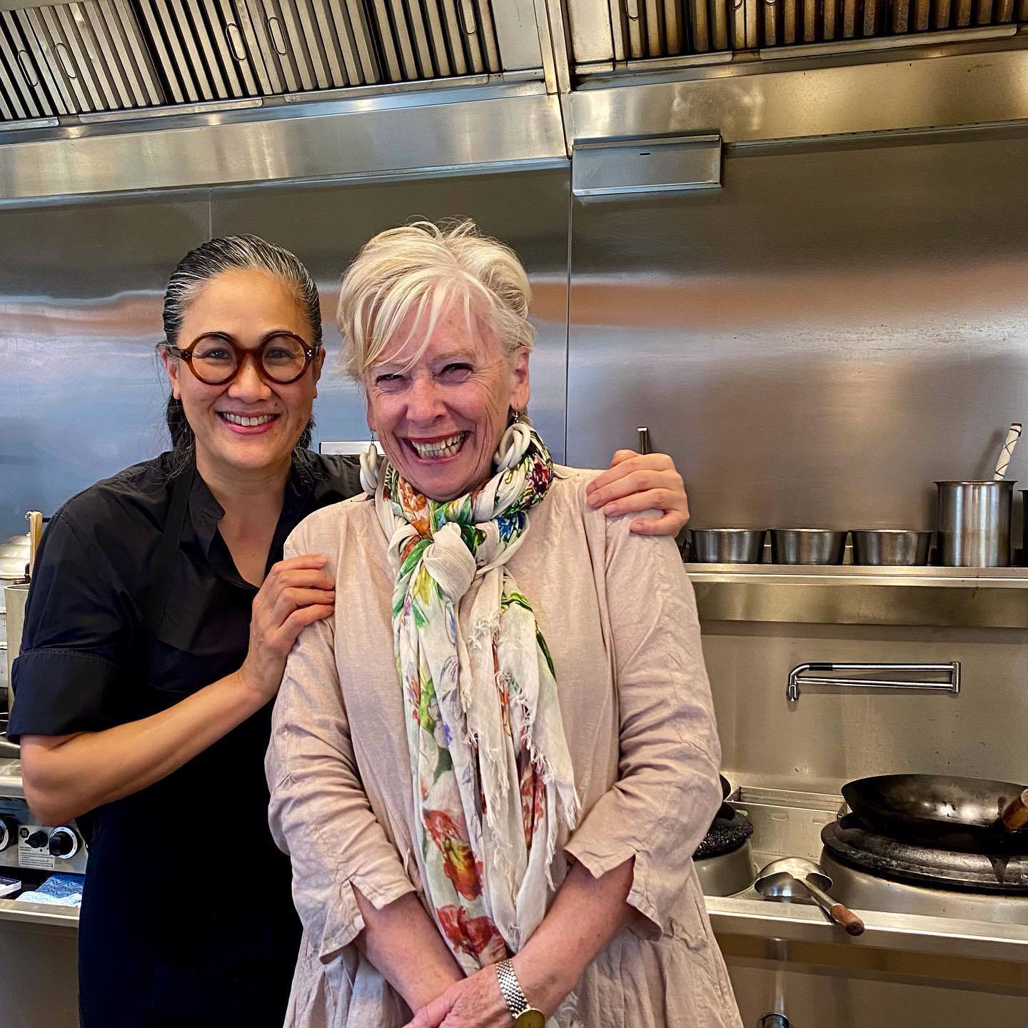 Maggie Beer and Kylie Kwong