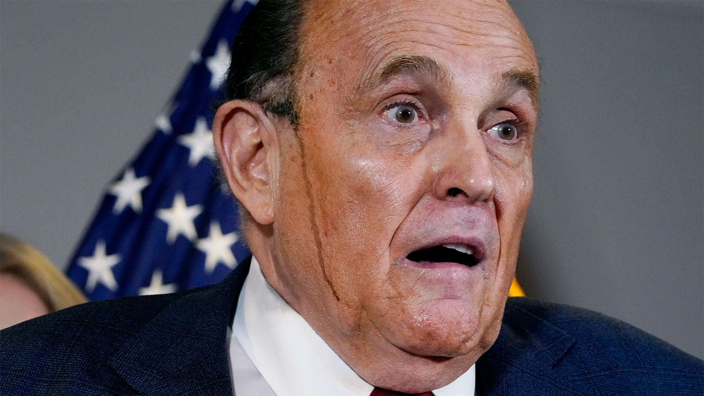 Rudy Giuliani met with a Ukrainian politician named in a intelligence report as a Russian operative.