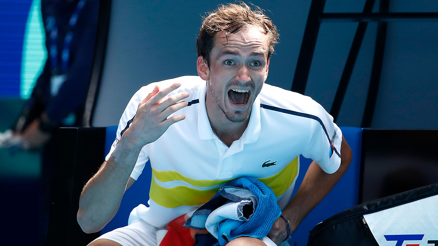 Australian Open 2021: Daniil Medvedev coach walks out vs ...