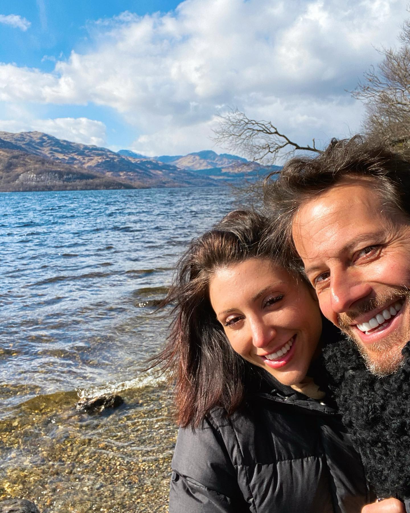 Bianca Wallace and Ioan Gruffudd