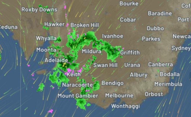 Severe weather will also unleash on South Australia, with thunderstorms and flash flooding expected. 