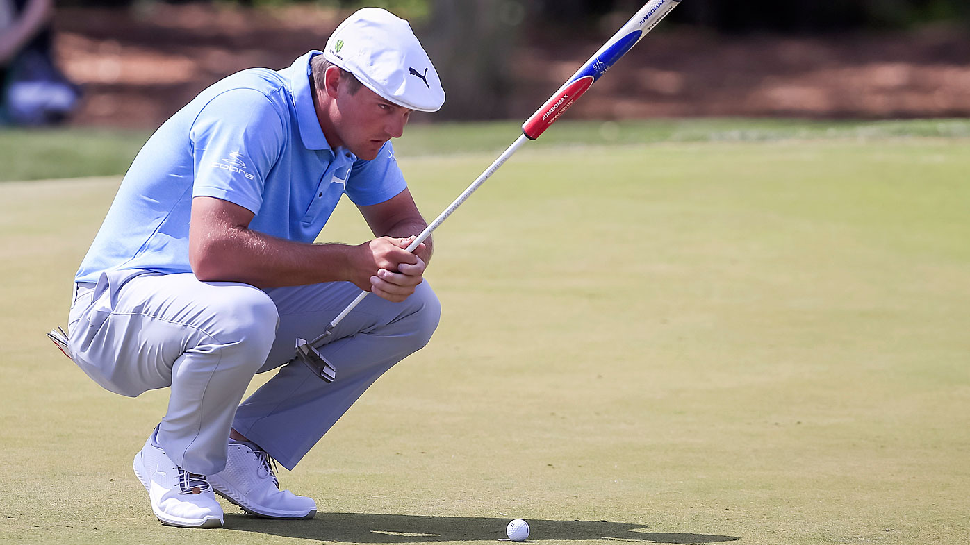 Bryson DeChambeau meticulously studies every putt