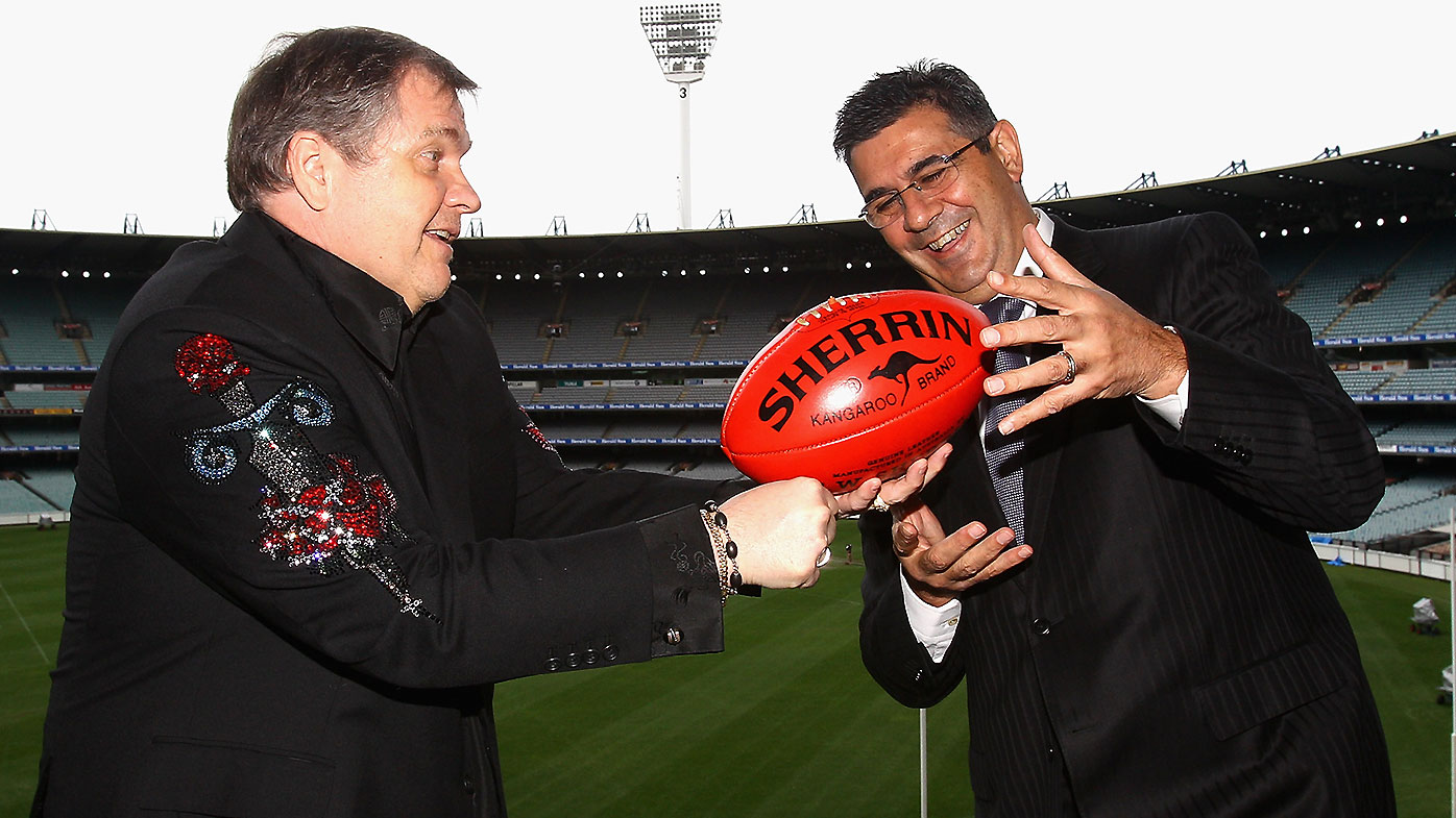 AFL Gillon McLachlan unleashes on Meat Loaf for infamous grand final performance on Big Freeze