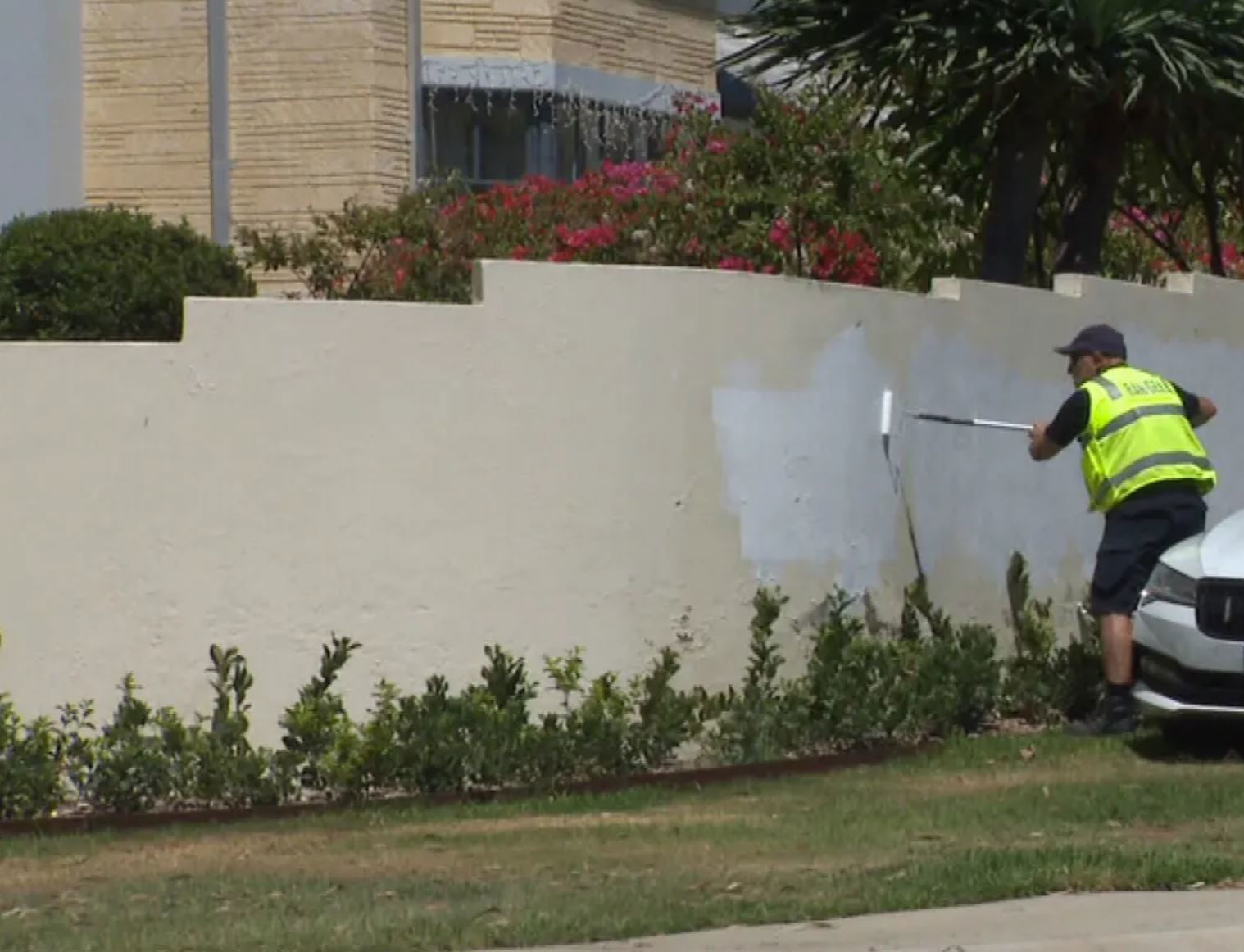 Two men have been charged after antisemitic graffiti was found on walls, bus stops and signs across Perth over the weekend.