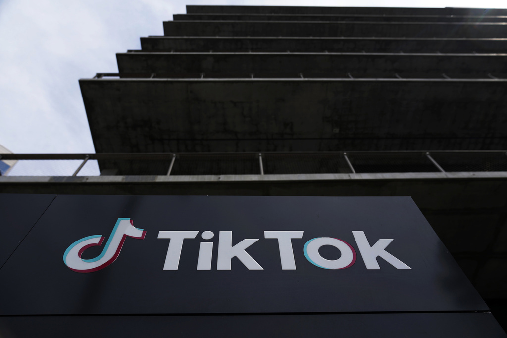 ARCHIVO - El edificio de TikTok Inc. en Culver City, California, el 17 de marzo de 2023. (Foto AP/Damian Dovarganes, Archivo)