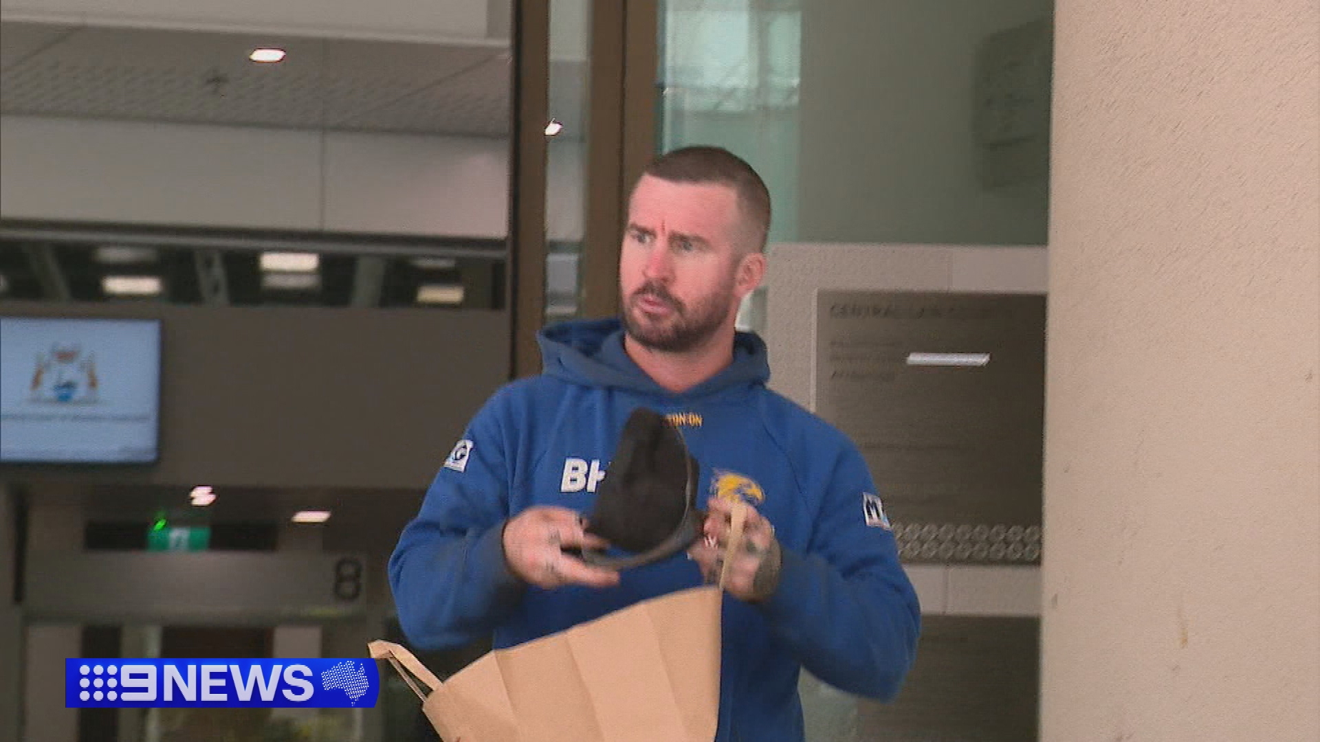 ‘I love Australia’: Accused Nazi saluter faces court 