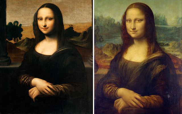 The subject in the Earlier Mona Lisa - also known as the Isleworth Mona Lisa - is a younger version of noblewoman Lisa Gherardini featured in the Mona Lisa (right) which hangs in the Louvre.