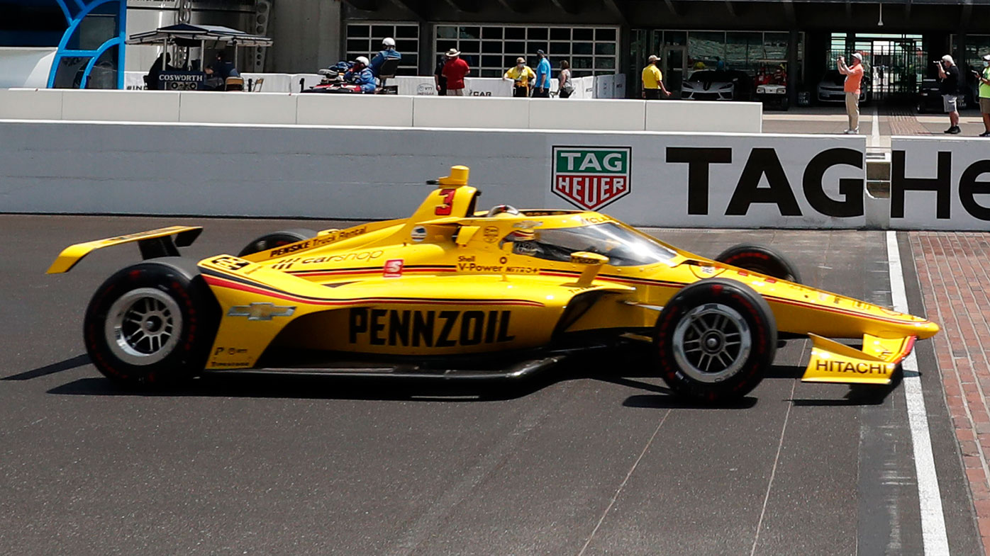 Indy500 Scott Mclaughlin Caught Up In Colton Herta Crash