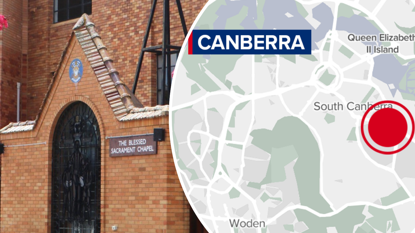 Two students hospitalised after being hit by car outside school