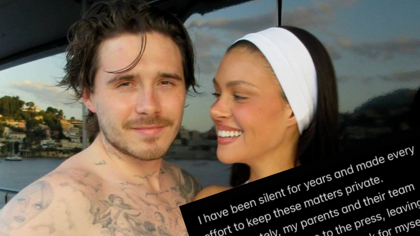 Brooklyn Beckham breaks silence over family feud