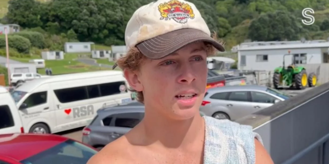 Australian man describes terrifying escape from New Zealand landslide 