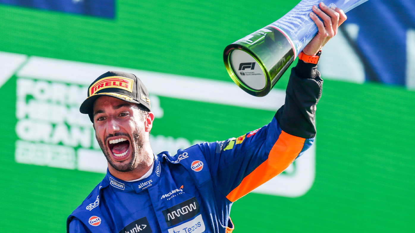 F1 2021 Daniel Ricciardo's Italian GP win worth millions to McLaren