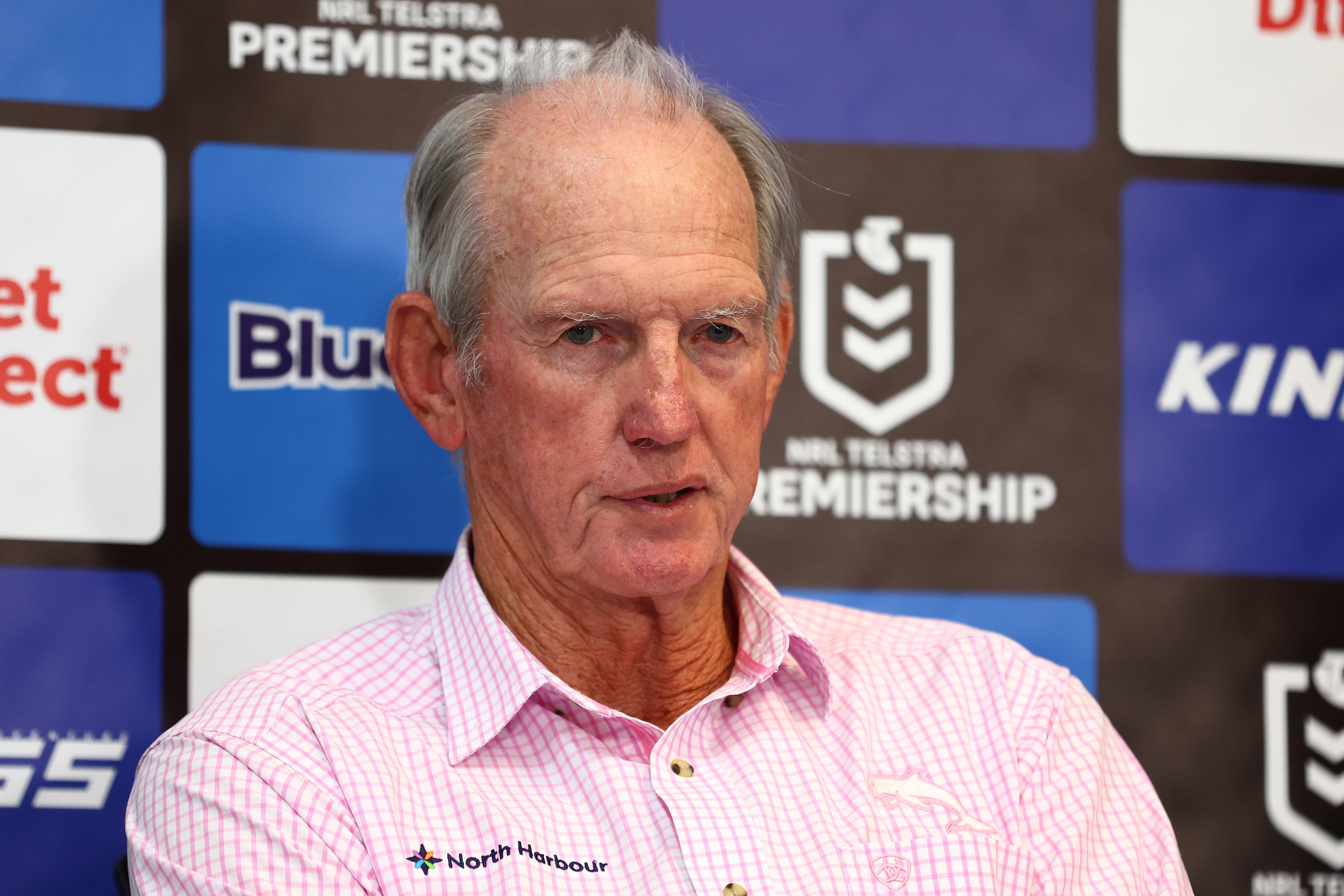 Wayne Bennett, head coach of the Dolphins.