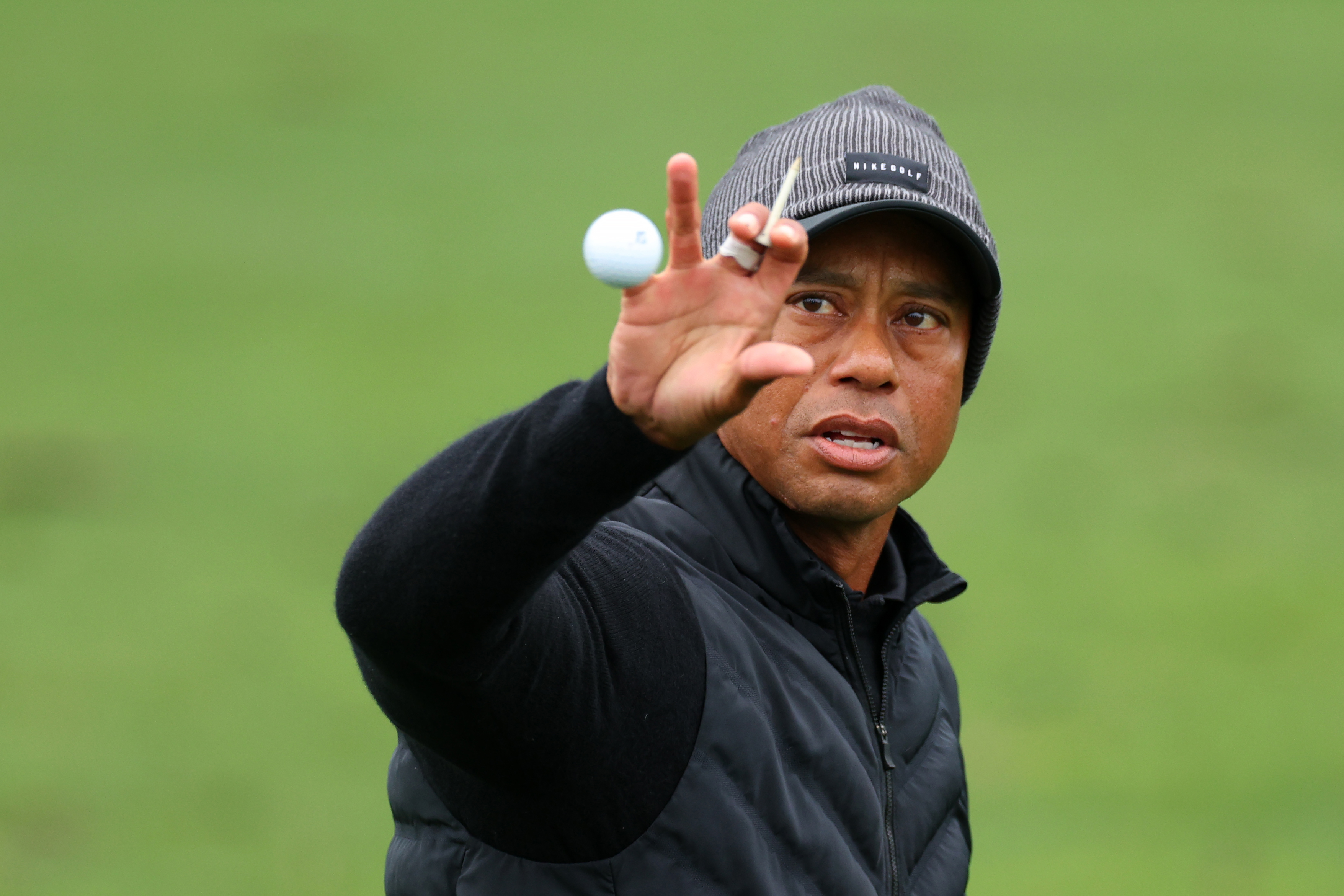 US Masters Golf 2023 Tiger Woods ties Gary Player Fred Couples record, makes cut, leaderboard, Justin Thomas, Rory McIlroy, Bryson DeChambeau out, Brooks Koepka leading