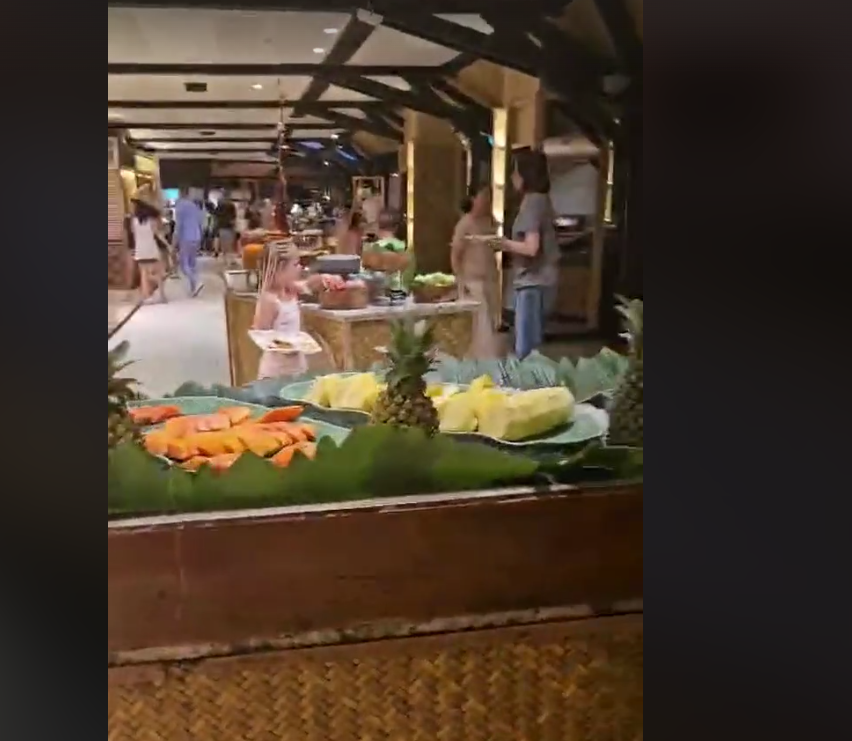 A look inside the restaurant before it was destroyed by fire.