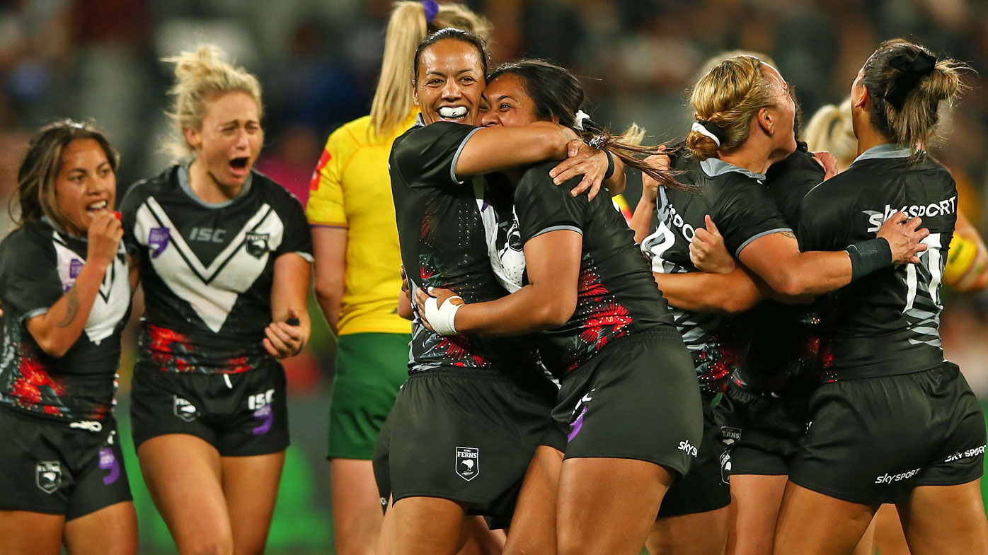 Rugby League World Cup 9s Womens New Zealand Upset Australia Jillaroos In Final Kiwi Ferns