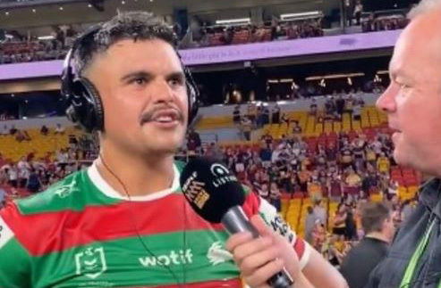 Latrell Mitchell speaks to Triple M radio.