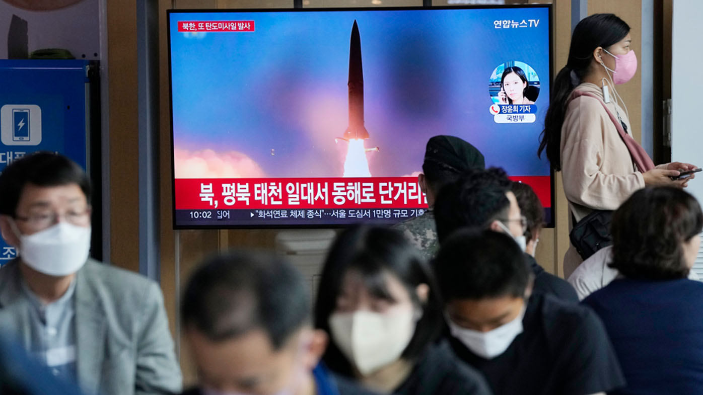 North Korea fires ballistic missile into waters off peninsula