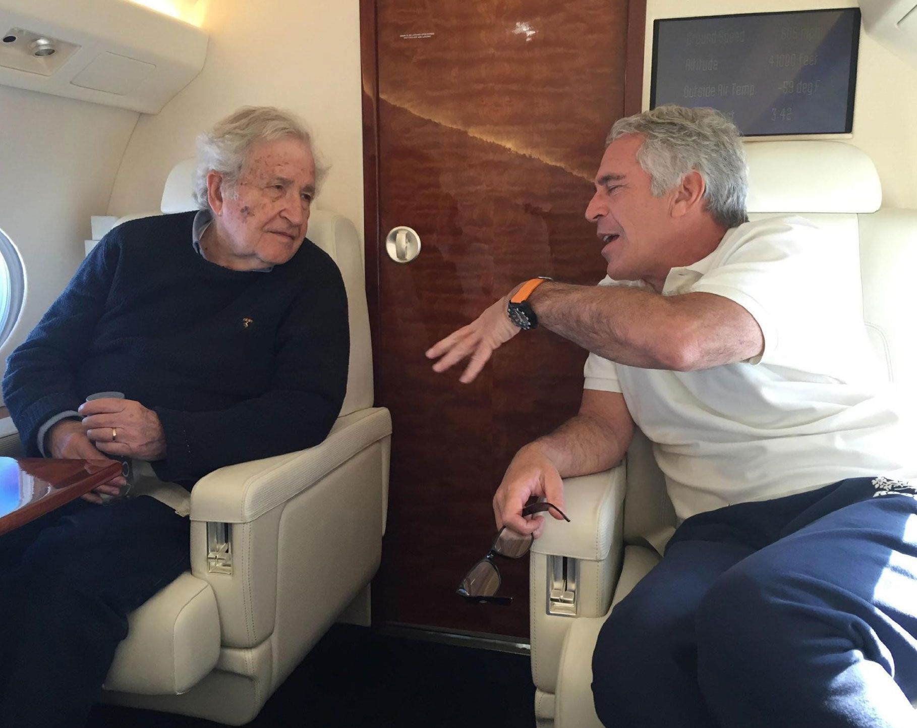 Noam Chomsky, Jeffrey Epstein