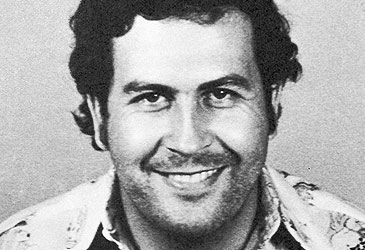 Mugshot of Pable Escobar (National Police of Colombia)