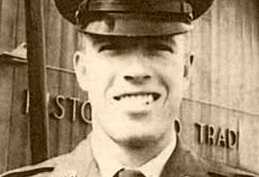 Chuck Norris in military uniform (supplied)