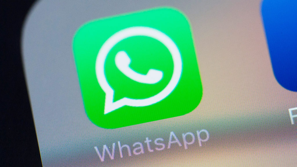 The Whatsapp logo. (AFP)