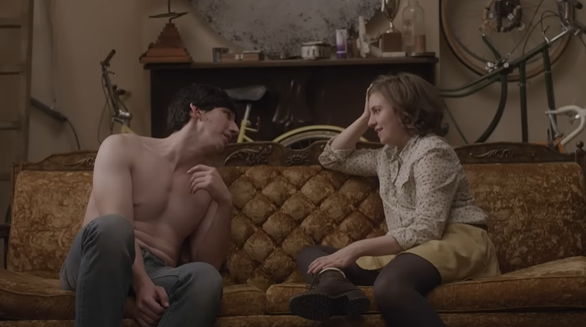 Adam Driver and Lena Dunham in Girls Season 1 trailer HBO