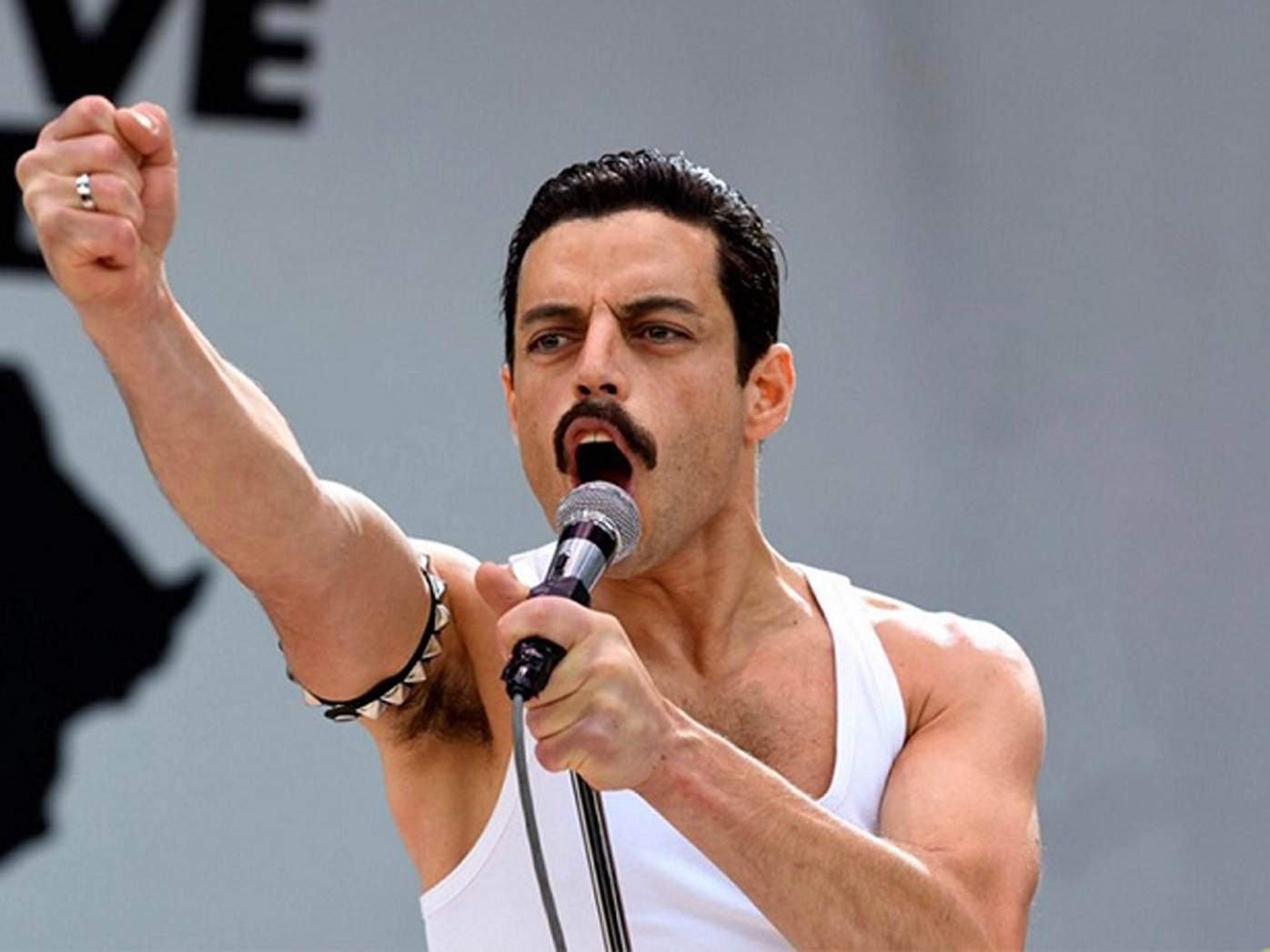 Rami Malek in Bohemian Rhapsody