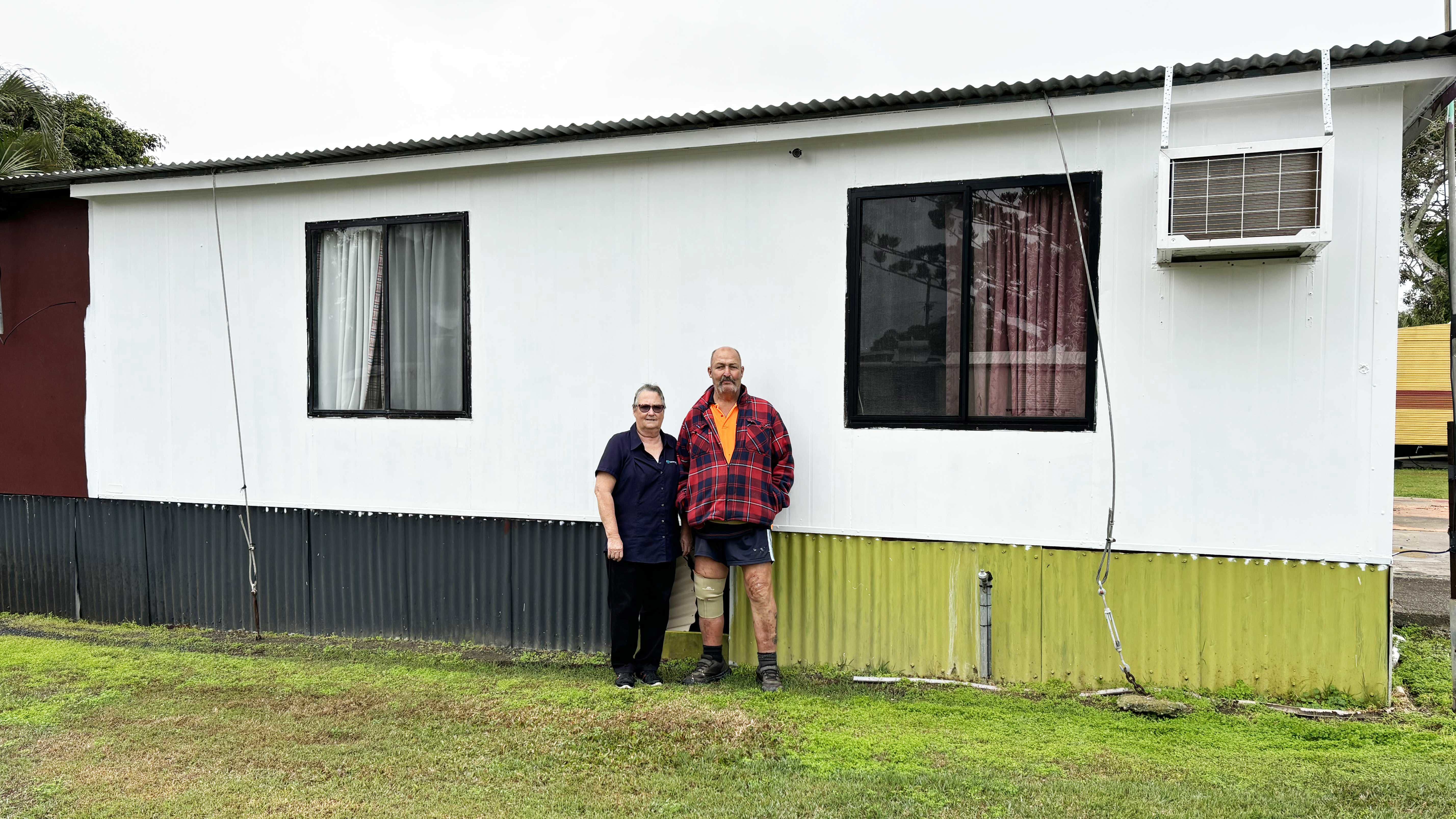 Belinda Langley, pictured with her husband Brett, said she thought this would be her "forever home". 