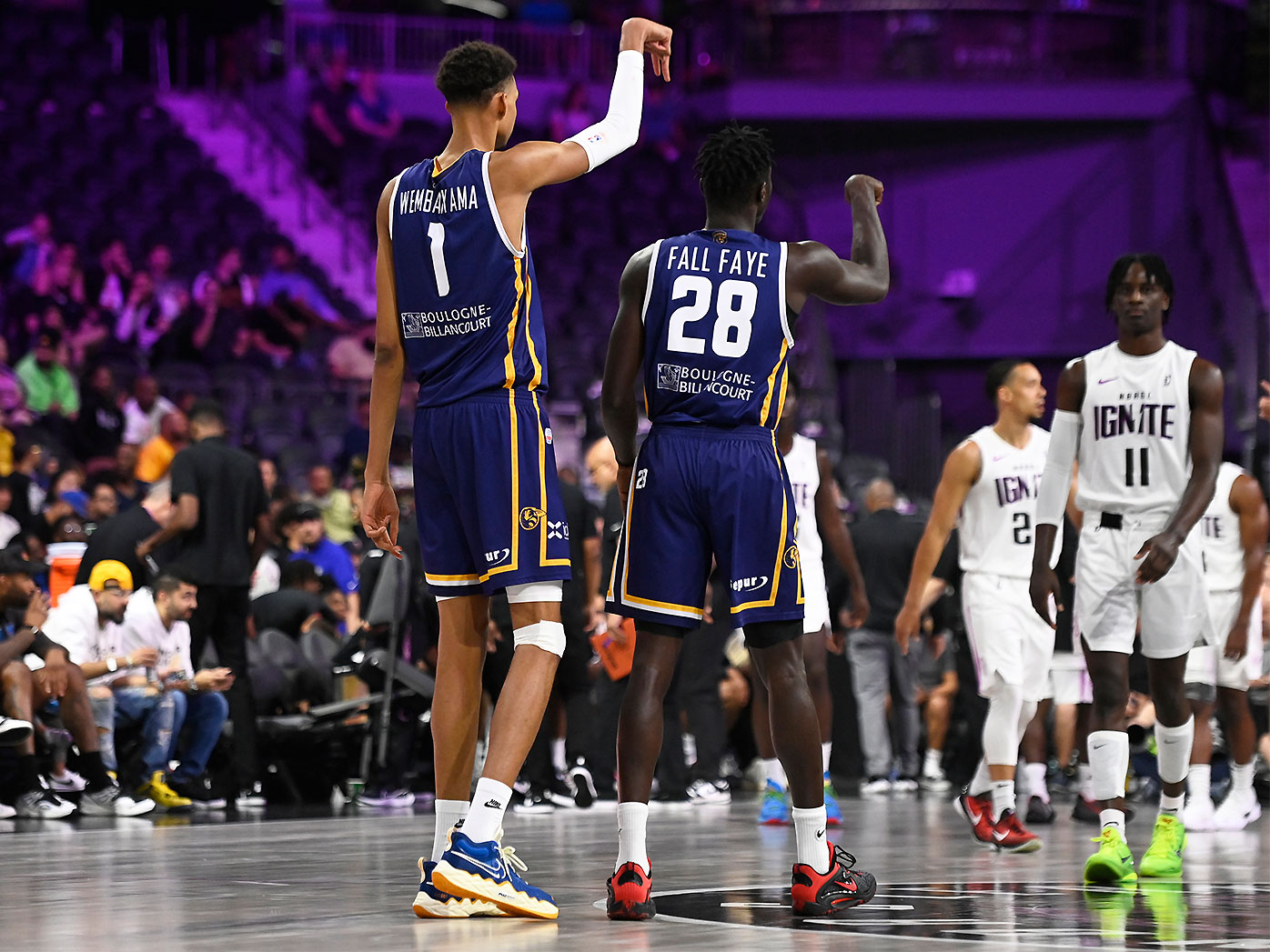 Le duel Victor Wembanyama contre Scoot Henderson étourdit les dépisteurs, les observateurs et les perspectives du repêchage de la NBA 2023